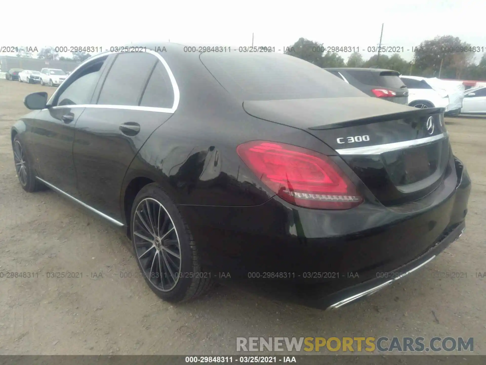 3 Photograph of a damaged car 55SWF8DB7KU314766 MERCEDES-BENZ C-CLASS 2019