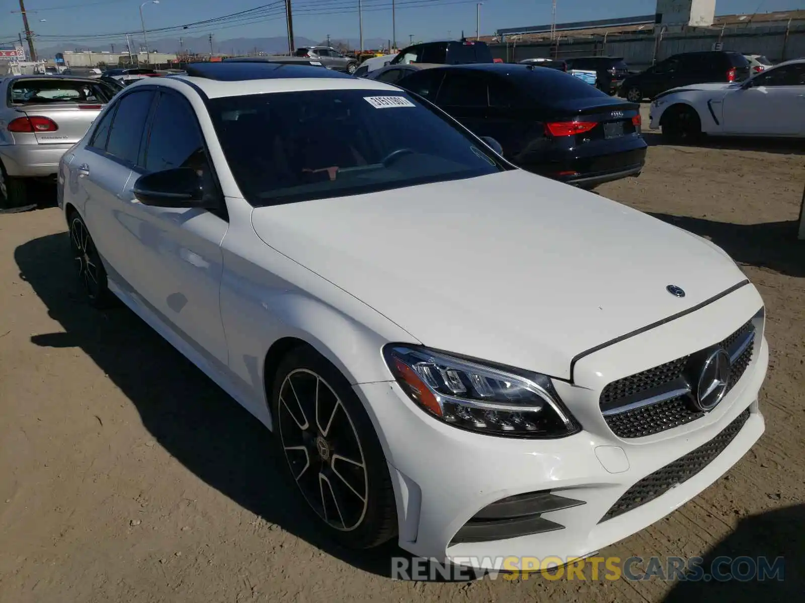 1 Photograph of a damaged car 55SWF8DB7KU316808 MERCEDES-BENZ C CLASS 2019