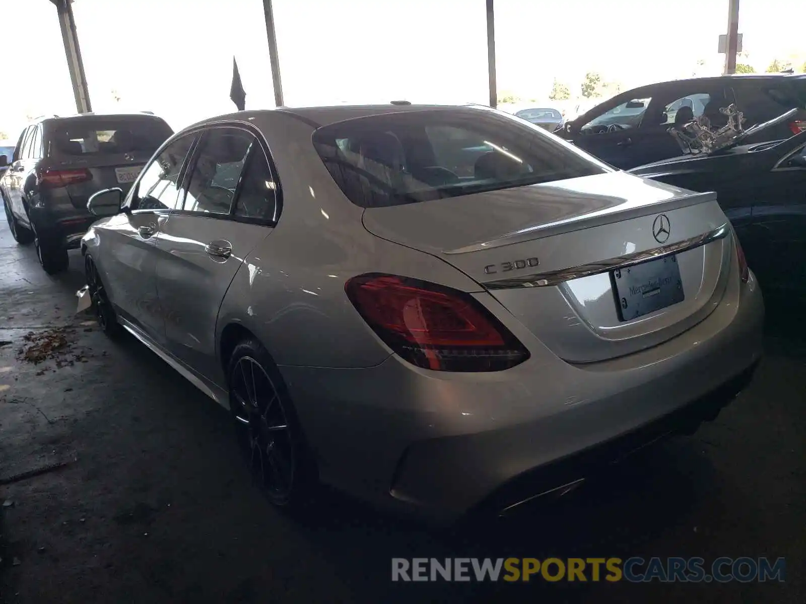 3 Photograph of a damaged car 55SWF8DB7KU317098 MERCEDES-BENZ C-CLASS 2019