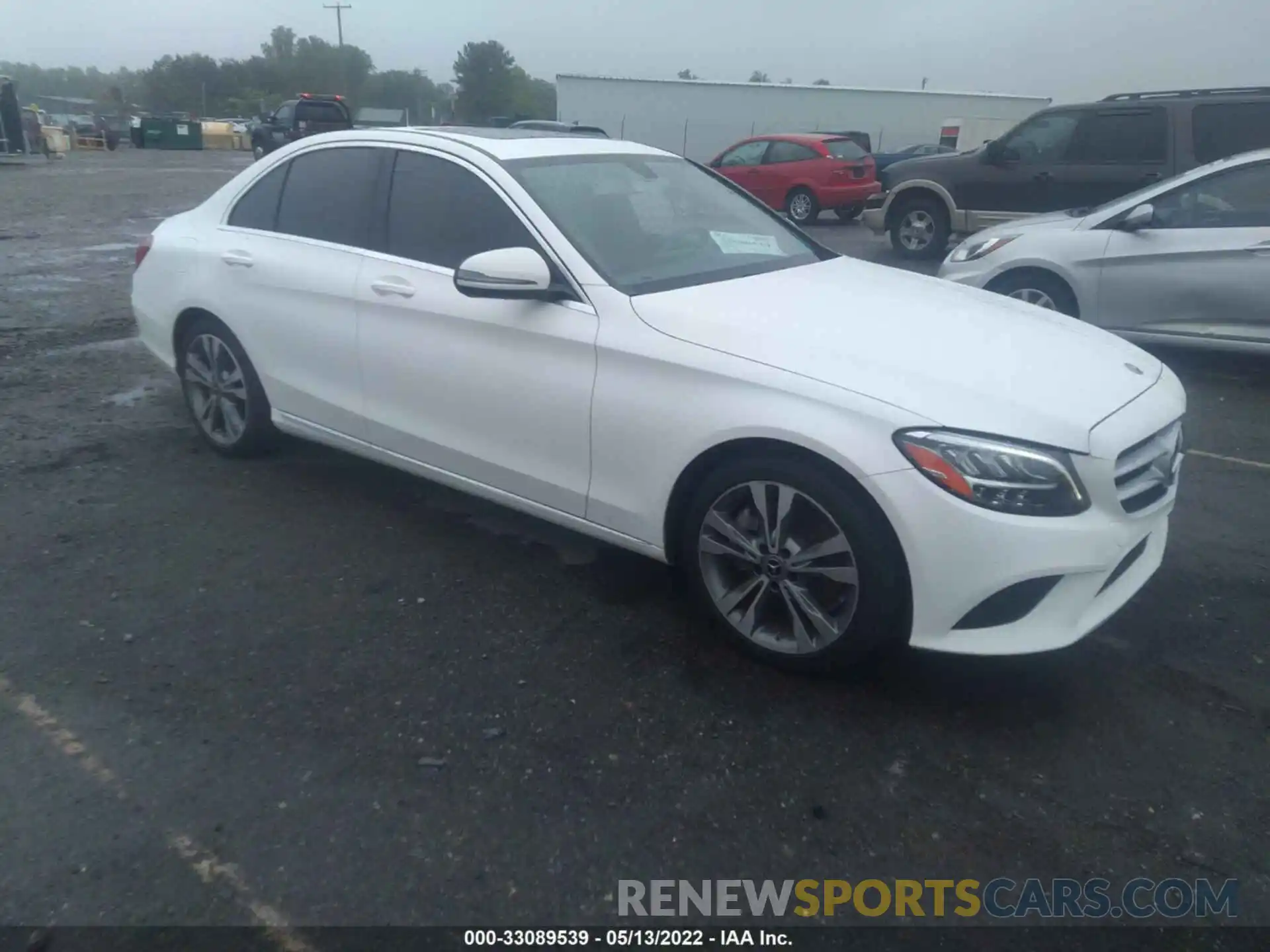 1 Photograph of a damaged car 55SWF8DB7KU317229 MERCEDES-BENZ C-CLASS 2019