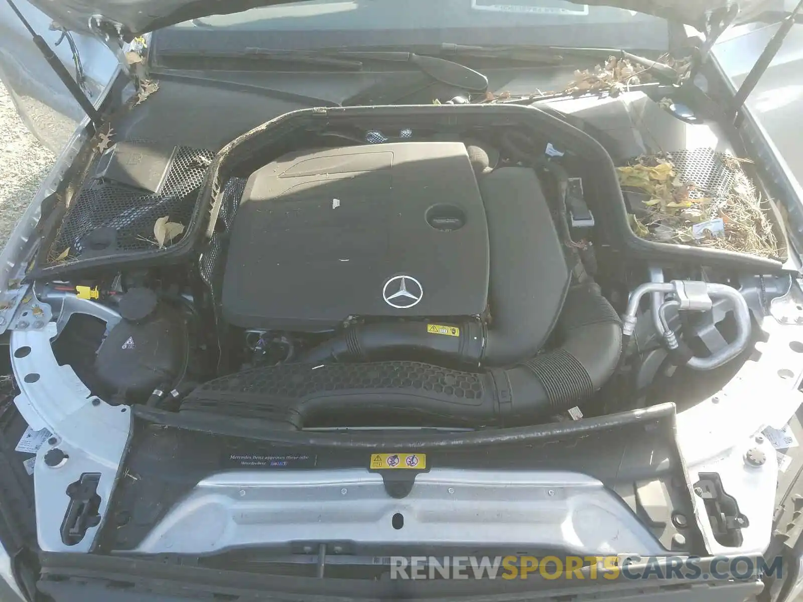 7 Photograph of a damaged car 55SWF8DB7KU317828 MERCEDES-BENZ C-CLASS 2019