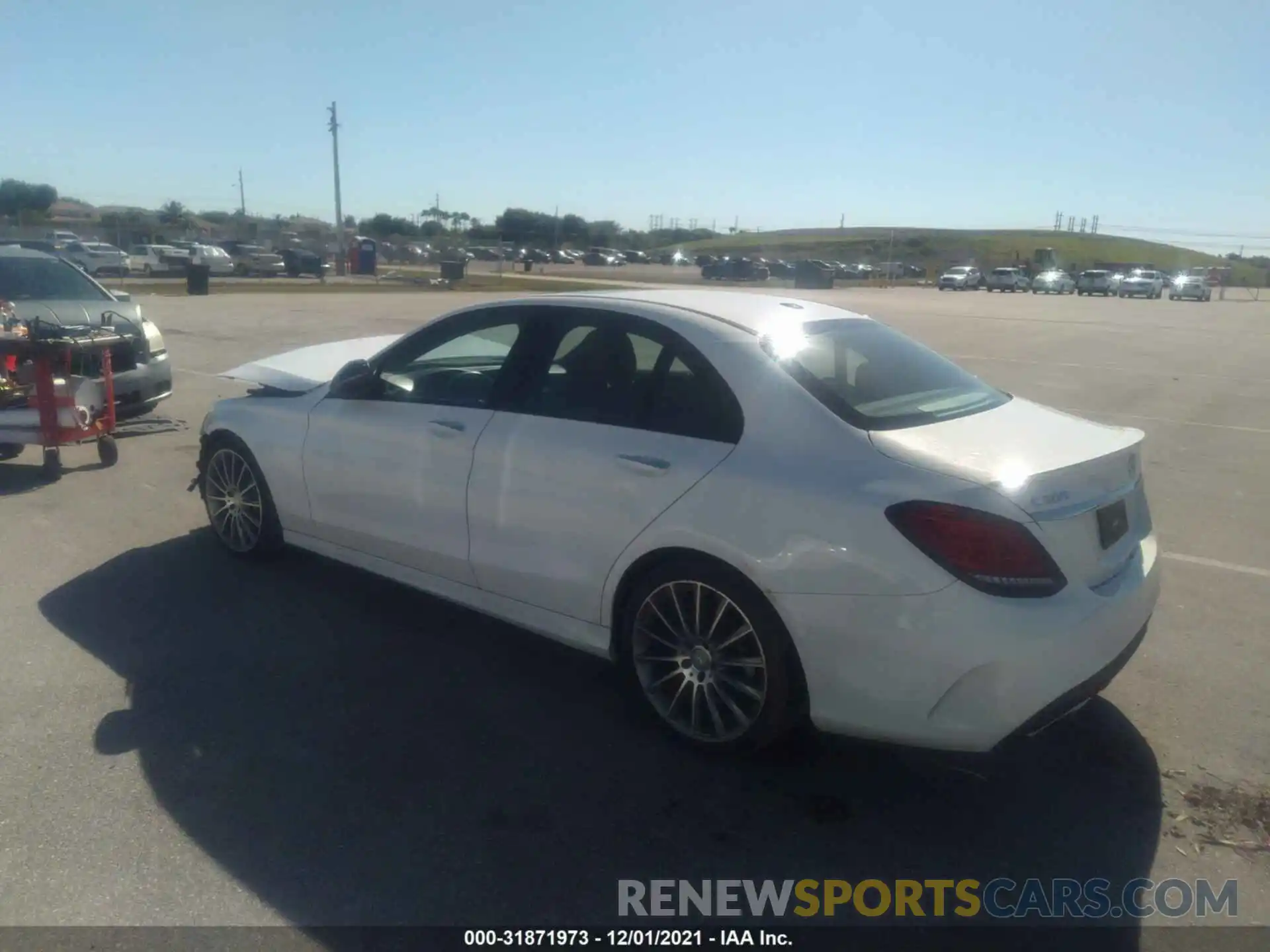 3 Photograph of a damaged car 55SWF8DB7KU318008 MERCEDES-BENZ C-CLASS 2019