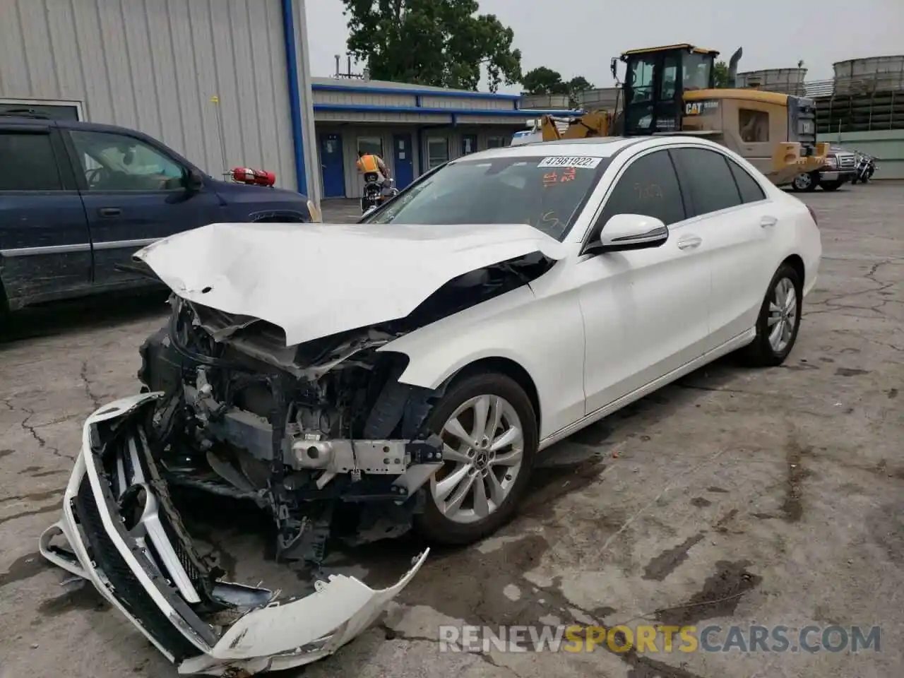 2 Photograph of a damaged car 55SWF8DB8KU283205 MERCEDES-BENZ C-CLASS 2019