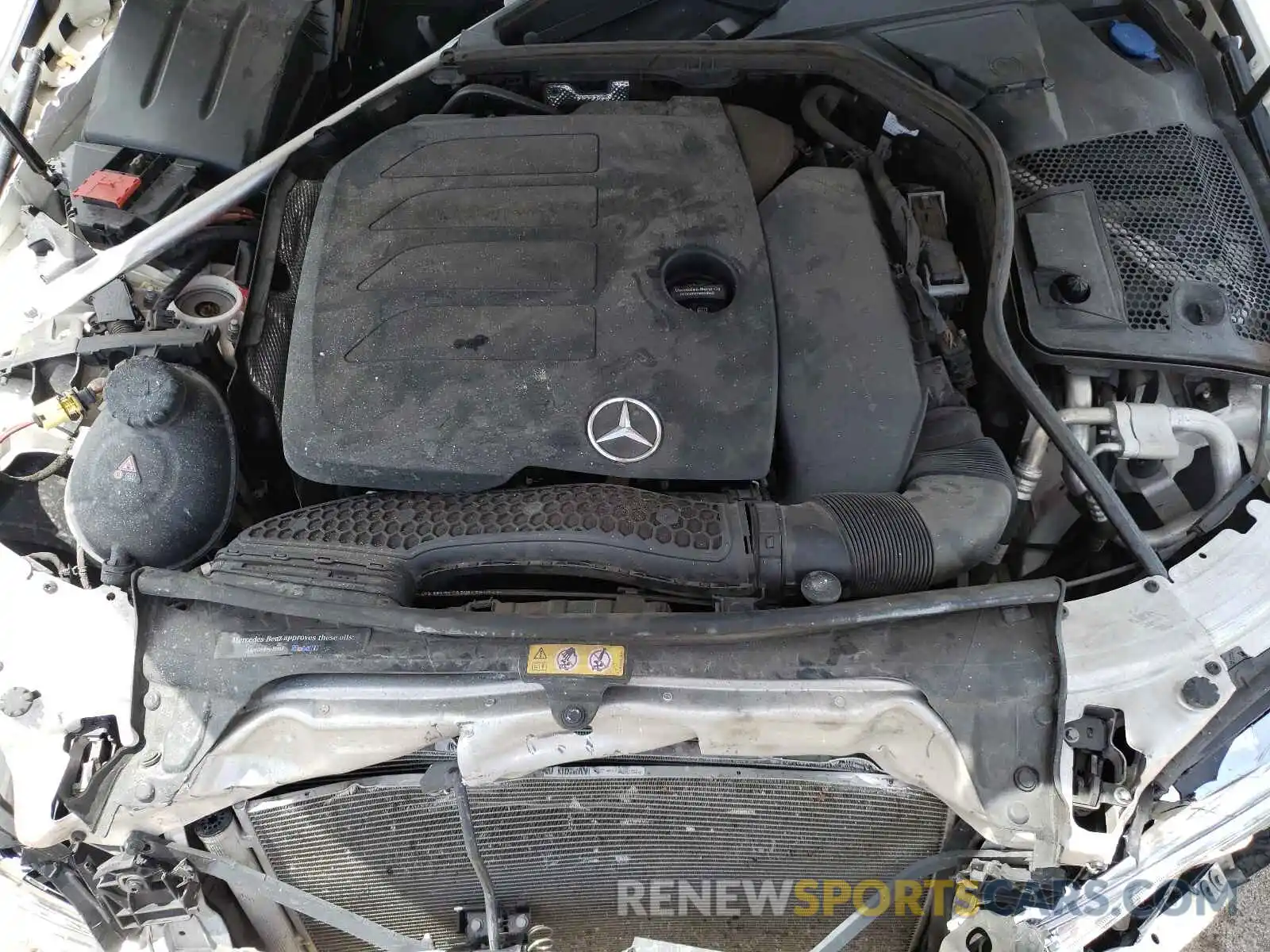 7 Photograph of a damaged car 55SWF8DB8KU285438 MERCEDES-BENZ C-CLASS 2019