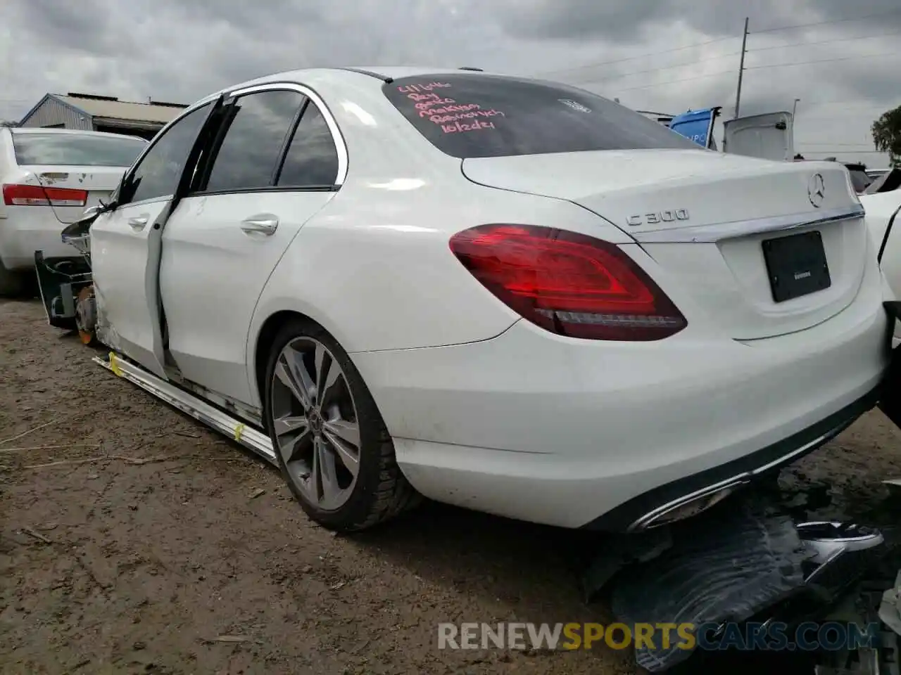 3 Photograph of a damaged car 55SWF8DB8KU289750 MERCEDES-BENZ C-CLASS 2019