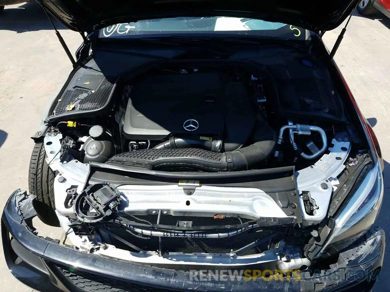 7 Photograph of a damaged car 55SWF8DB8KU290090 MERCEDES-BENZ C CLASS 2019