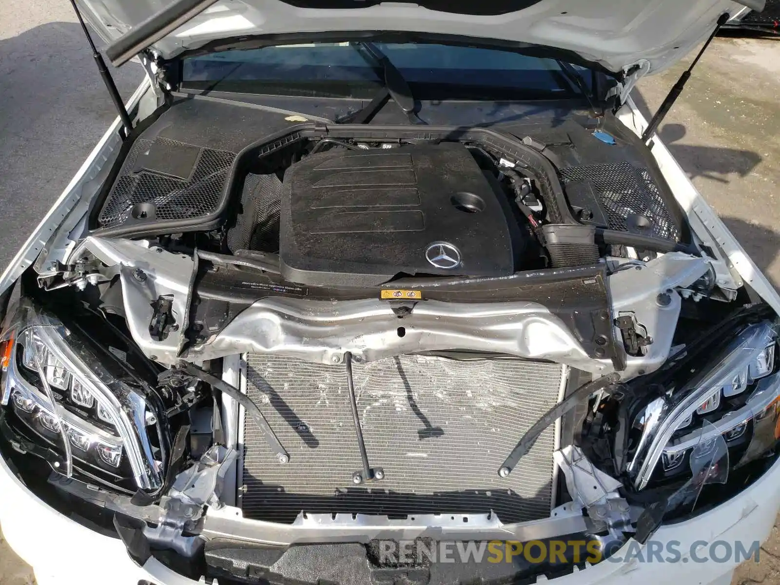 7 Photograph of a damaged car 55SWF8DB8KU294852 MERCEDES-BENZ C-CLASS 2019