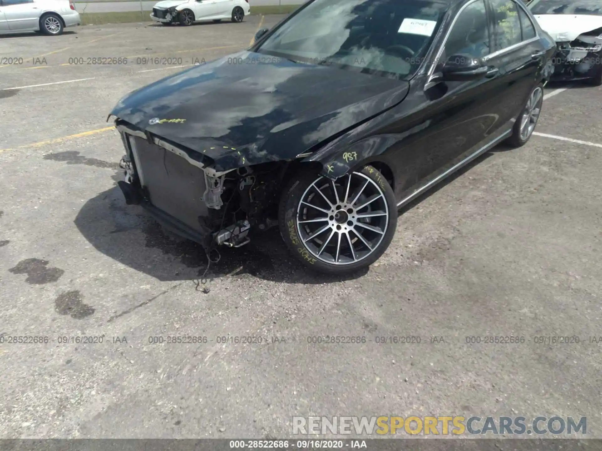 6 Photograph of a damaged car 55SWF8DB8KU295659 MERCEDES-BENZ C-CLASS 2019