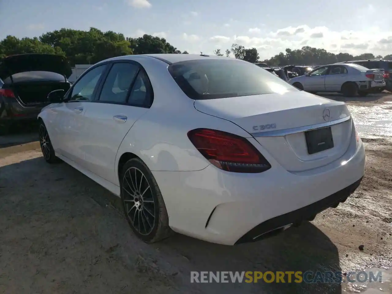 3 Photograph of a damaged car 55SWF8DB8KU297573 MERCEDES-BENZ C-CLASS 2019