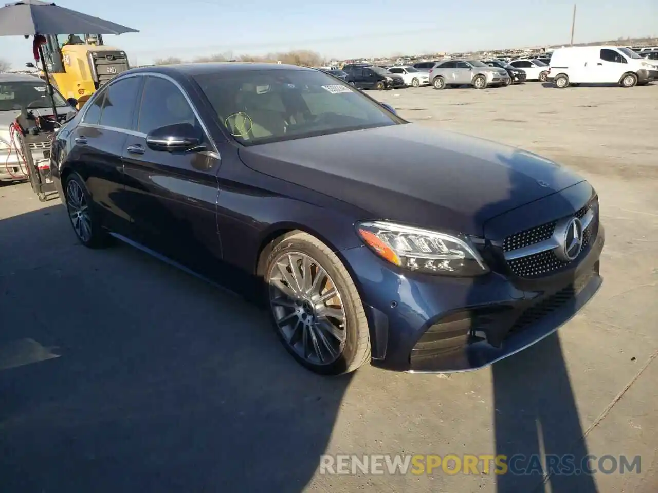 1 Photograph of a damaged car 55SWF8DB8KU297945 MERCEDES-BENZ C-CLASS 2019