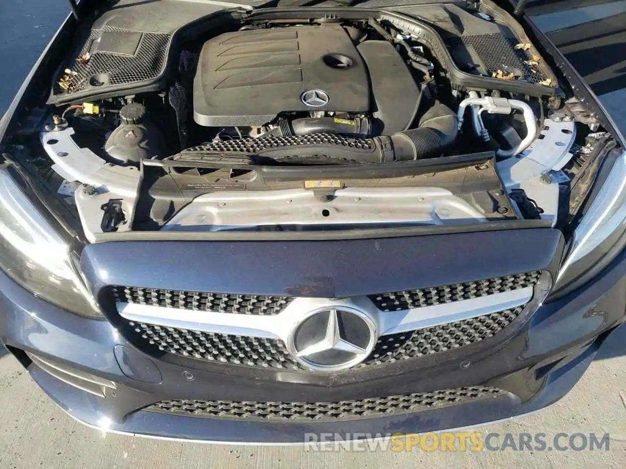 7 Photograph of a damaged car 55SWF8DB8KU297945 MERCEDES-BENZ C-CLASS 2019