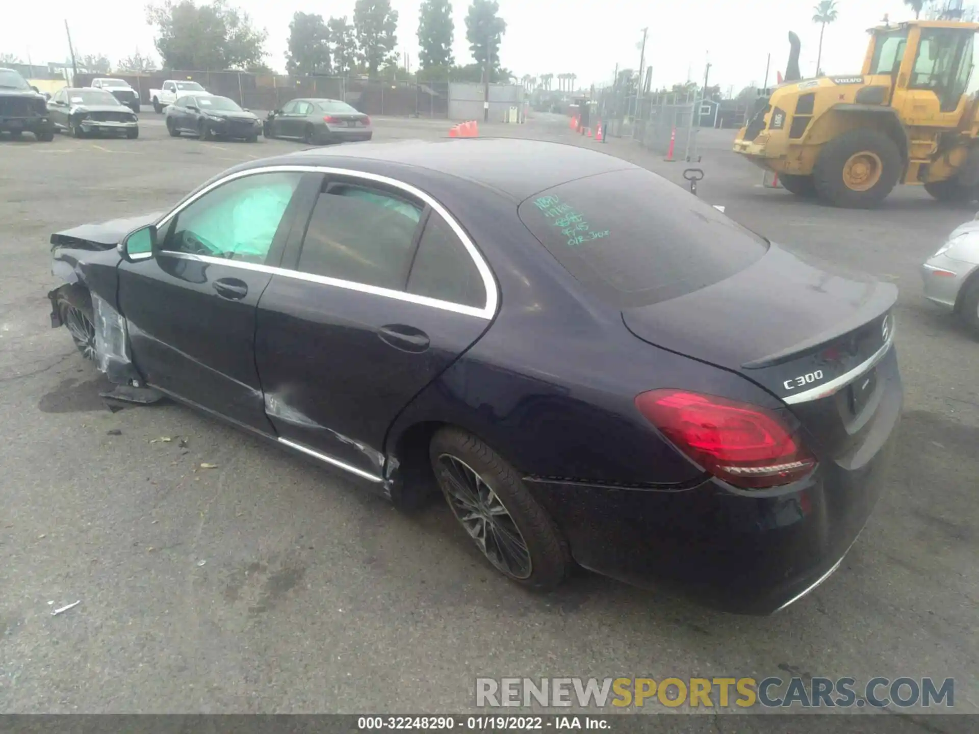 3 Photograph of a damaged car 55SWF8DB8KU299808 MERCEDES-BENZ C-CLASS 2019