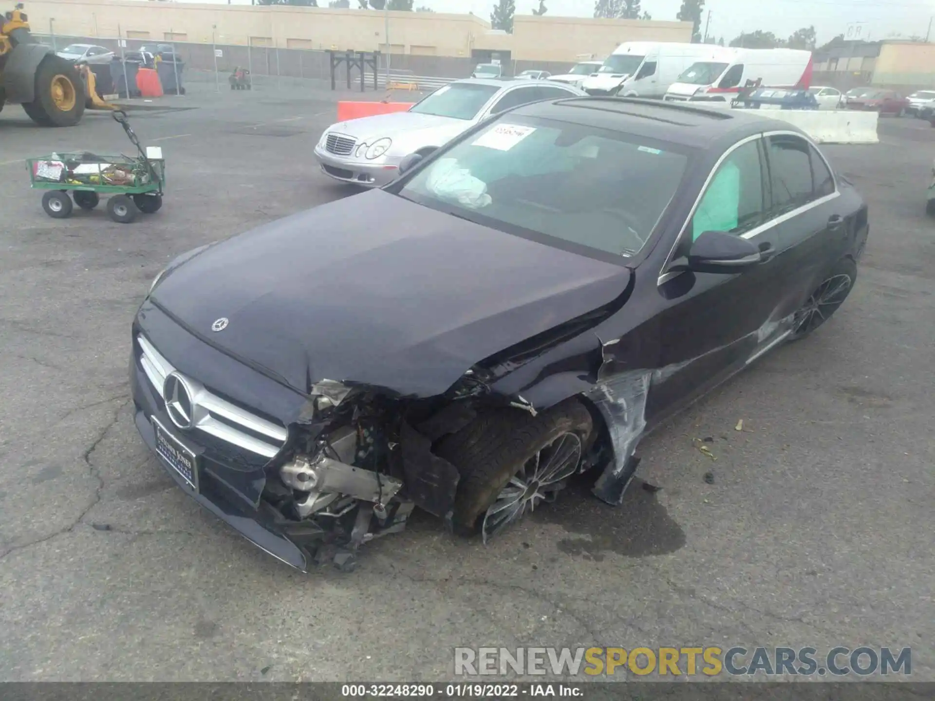 6 Photograph of a damaged car 55SWF8DB8KU299808 MERCEDES-BENZ C-CLASS 2019