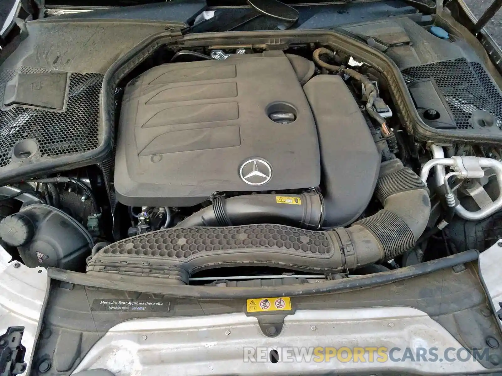 7 Photograph of a damaged car 55SWF8DB8KU299811 MERCEDES-BENZ C CLASS 2019