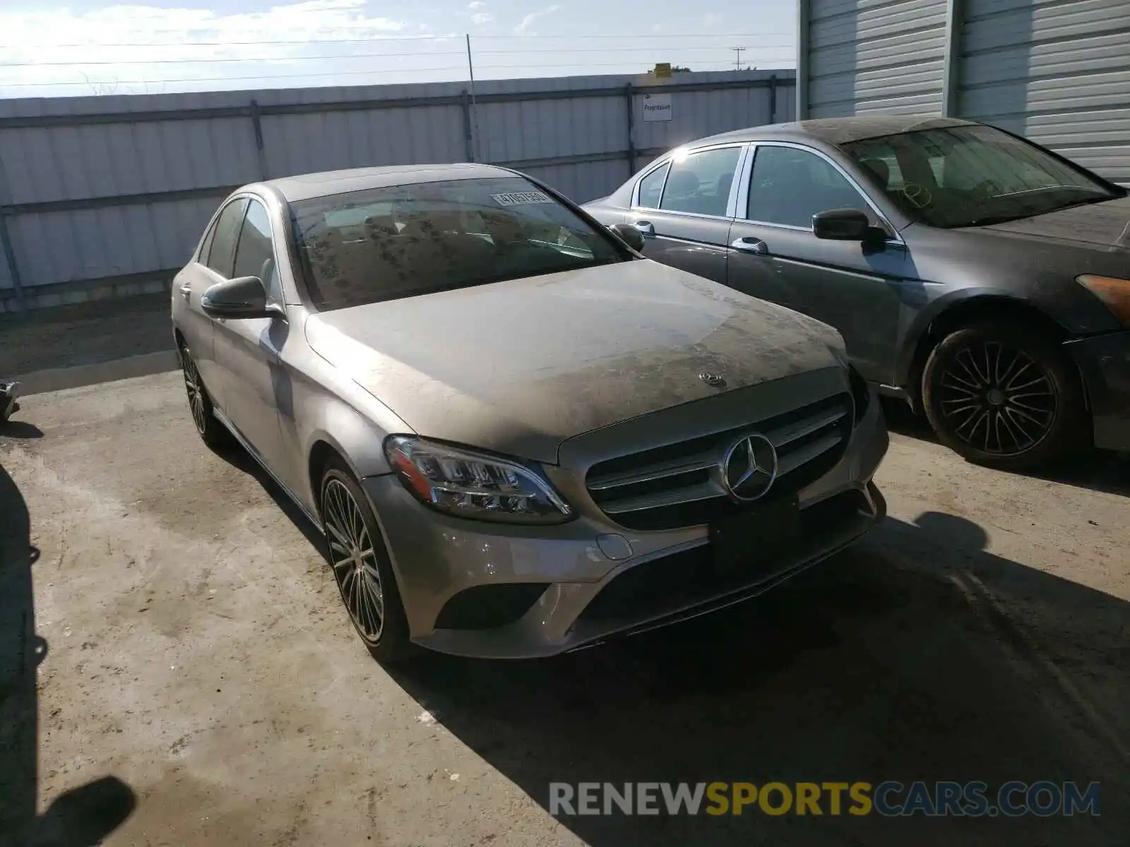 1 Photograph of a damaged car 55SWF8DB8KU300388 MERCEDES-BENZ C CLASS 2019