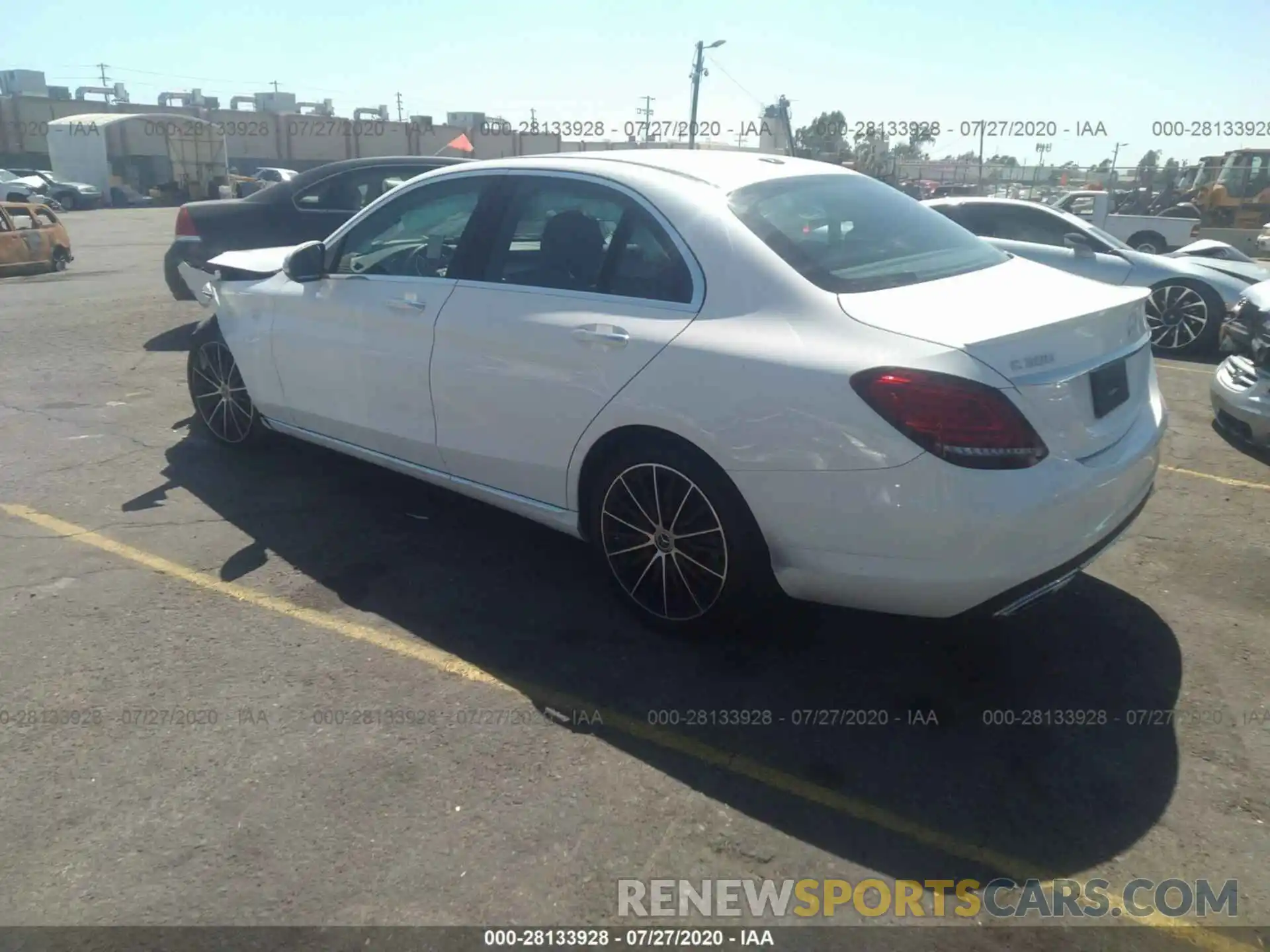 3 Photograph of a damaged car 55SWF8DB8KU300570 MERCEDES-BENZ C-CLASS 2019