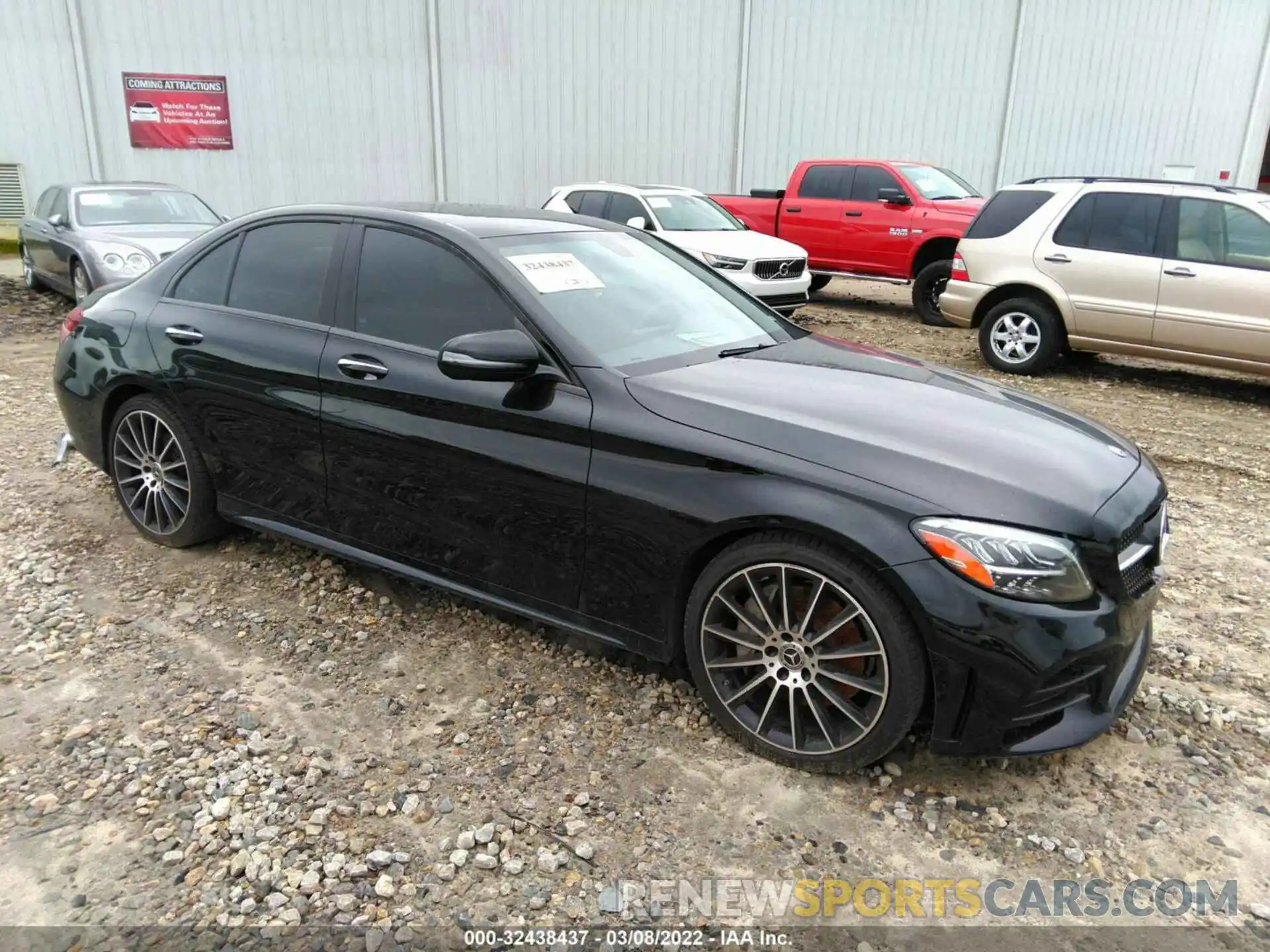 1 Photograph of a damaged car 55SWF8DB8KU301802 MERCEDES-BENZ C-CLASS 2019