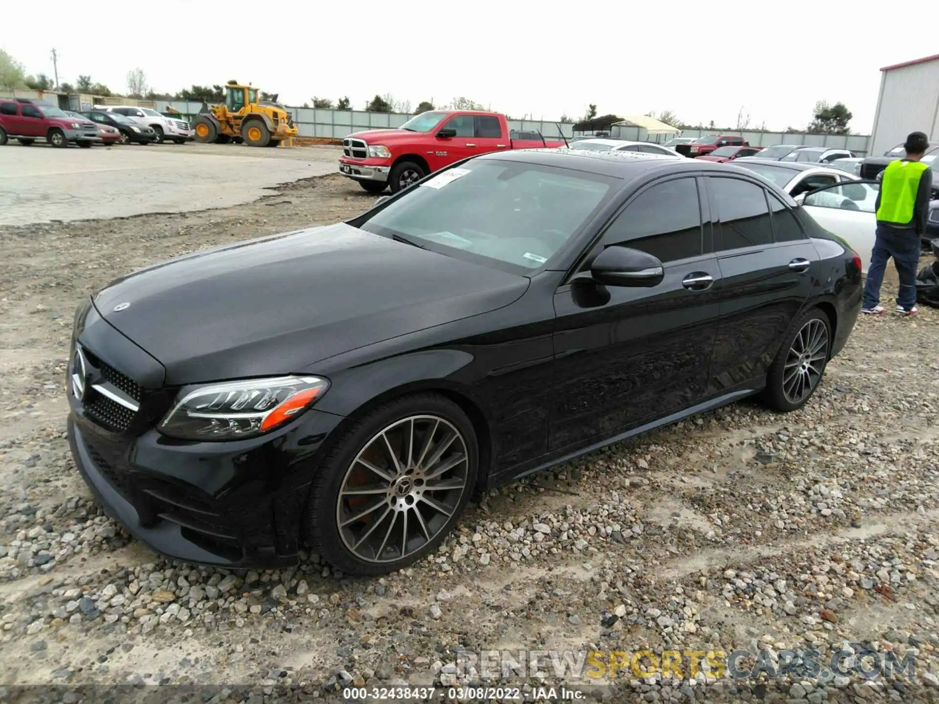 2 Фотография поврежденного автомобиля 55SWF8DB8KU301802 MERCEDES-BENZ C-CLASS 2019