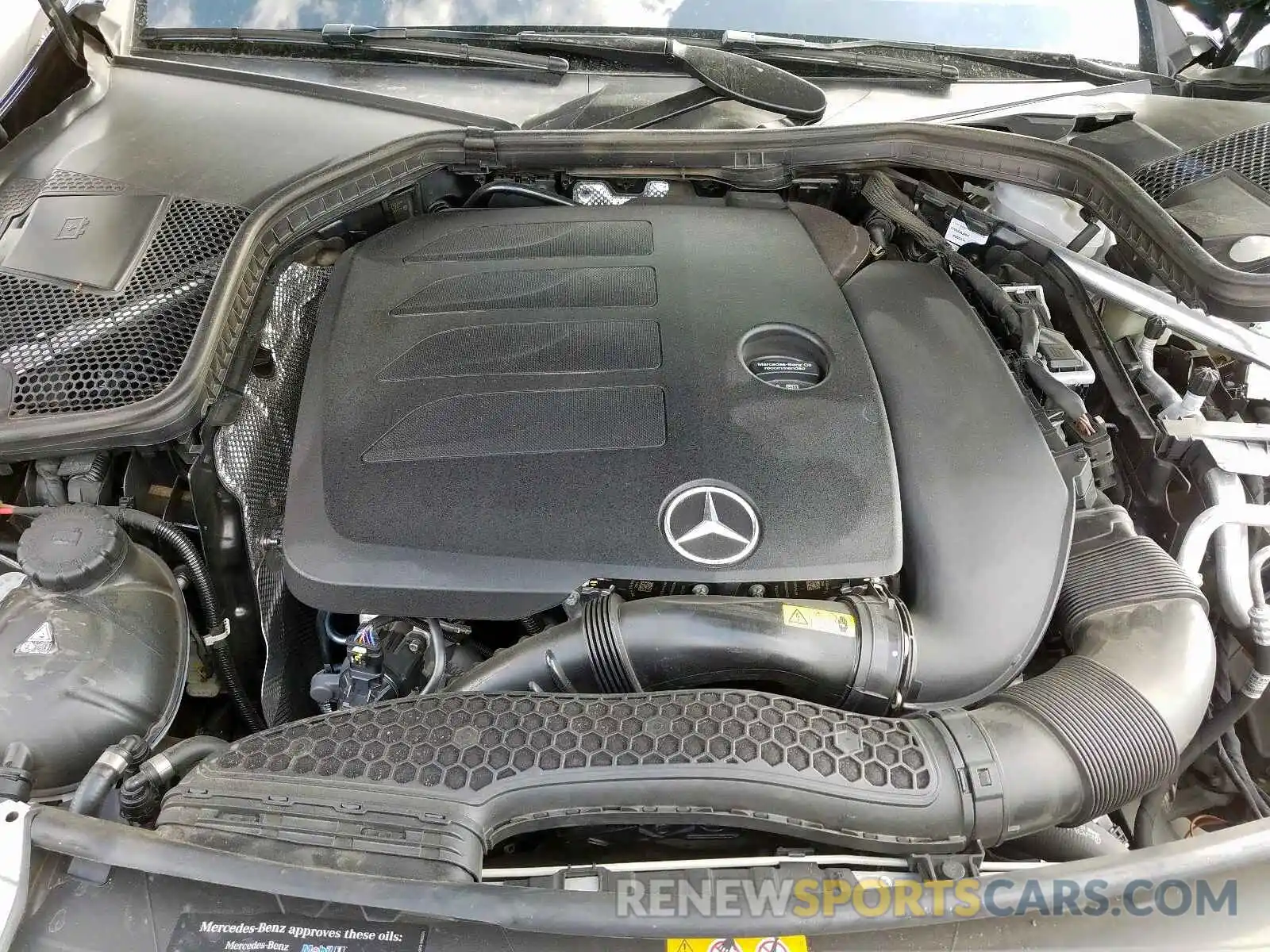 7 Photograph of a damaged car 55SWF8DB8KU307664 MERCEDES-BENZ C CLASS 2019