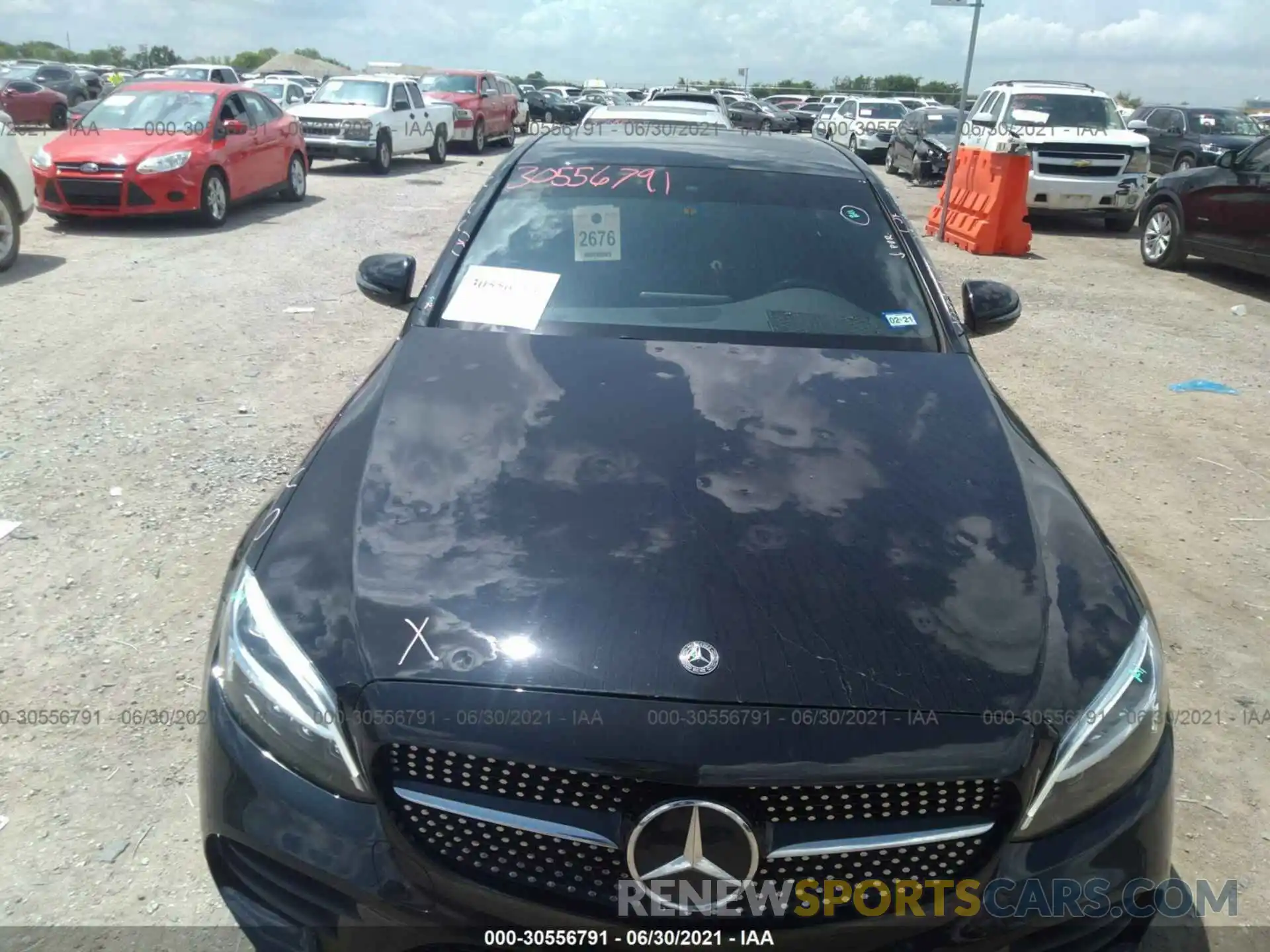 6 Photograph of a damaged car 55SWF8DB8KU308734 MERCEDES-BENZ C-CLASS 2019