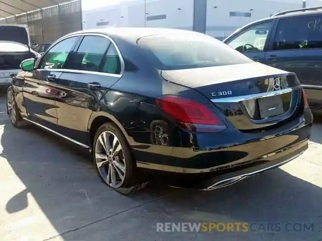 3 Photograph of a damaged car 55SWF8DB8KU309351 MERCEDES-BENZ C CLASS 2019