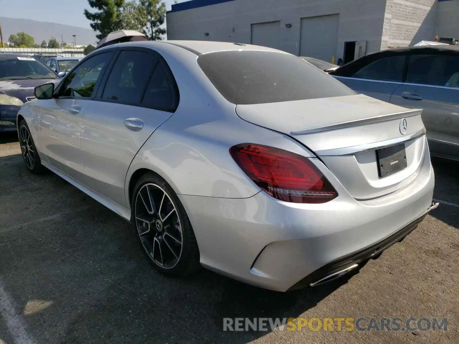 3 Photograph of a damaged car 55SWF8DB8KU313481 MERCEDES-BENZ C CLASS 2019