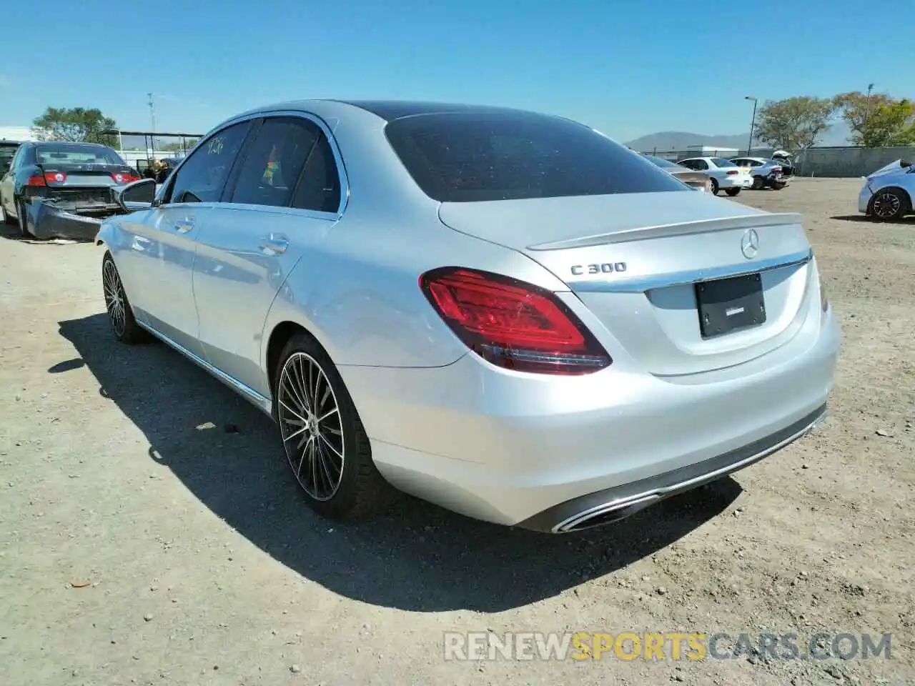 3 Photograph of a damaged car 55SWF8DB8KU314176 MERCEDES-BENZ C-CLASS 2019