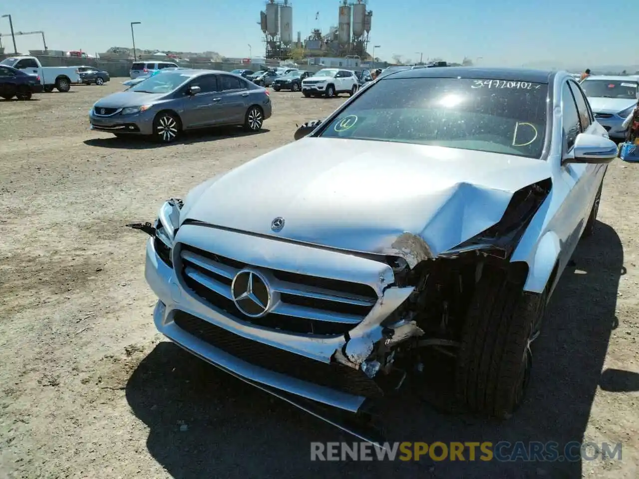 9 Photograph of a damaged car 55SWF8DB8KU314176 MERCEDES-BENZ C-CLASS 2019