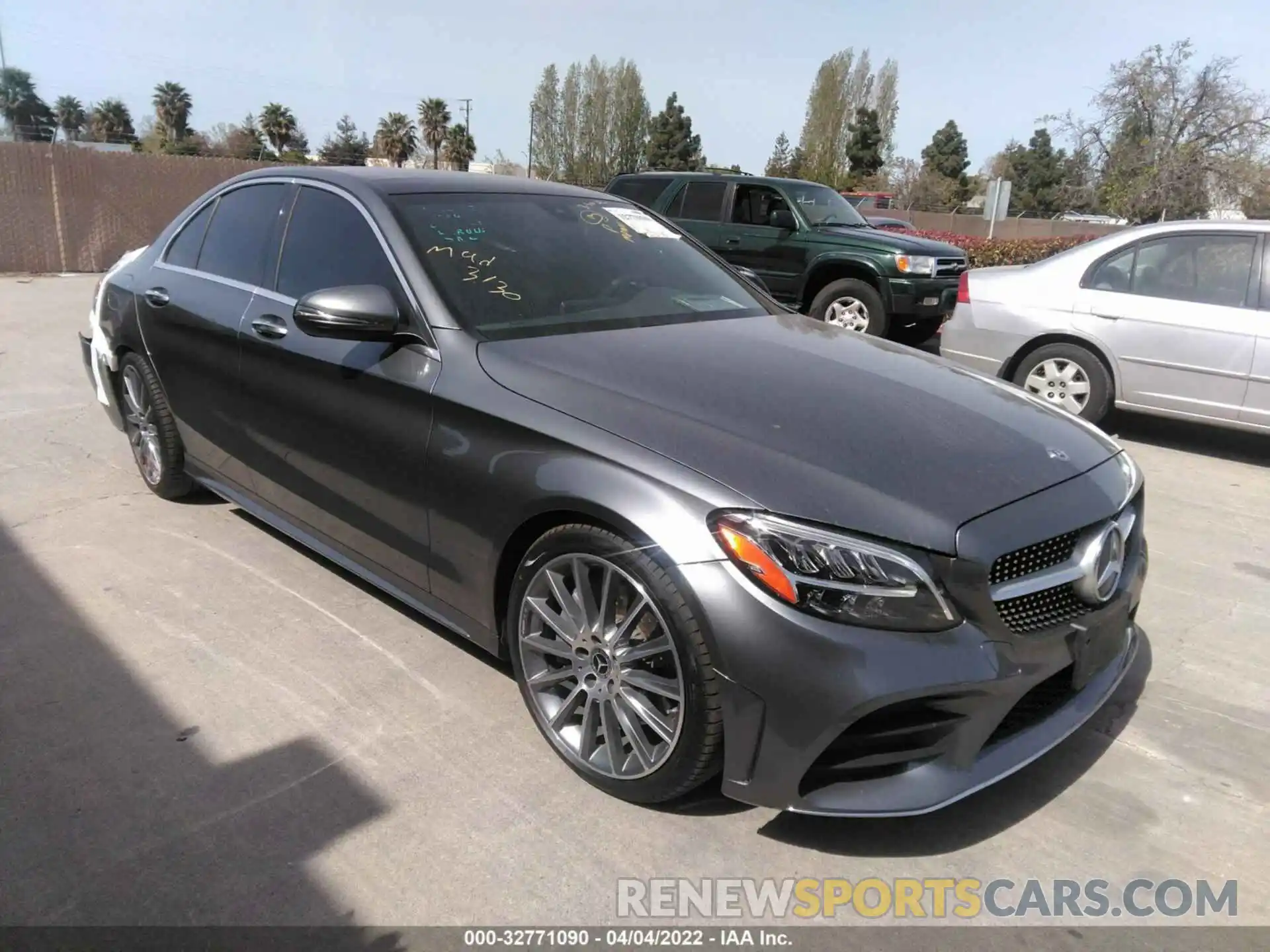 1 Photograph of a damaged car 55SWF8DB8KU314789 MERCEDES-BENZ C-CLASS 2019