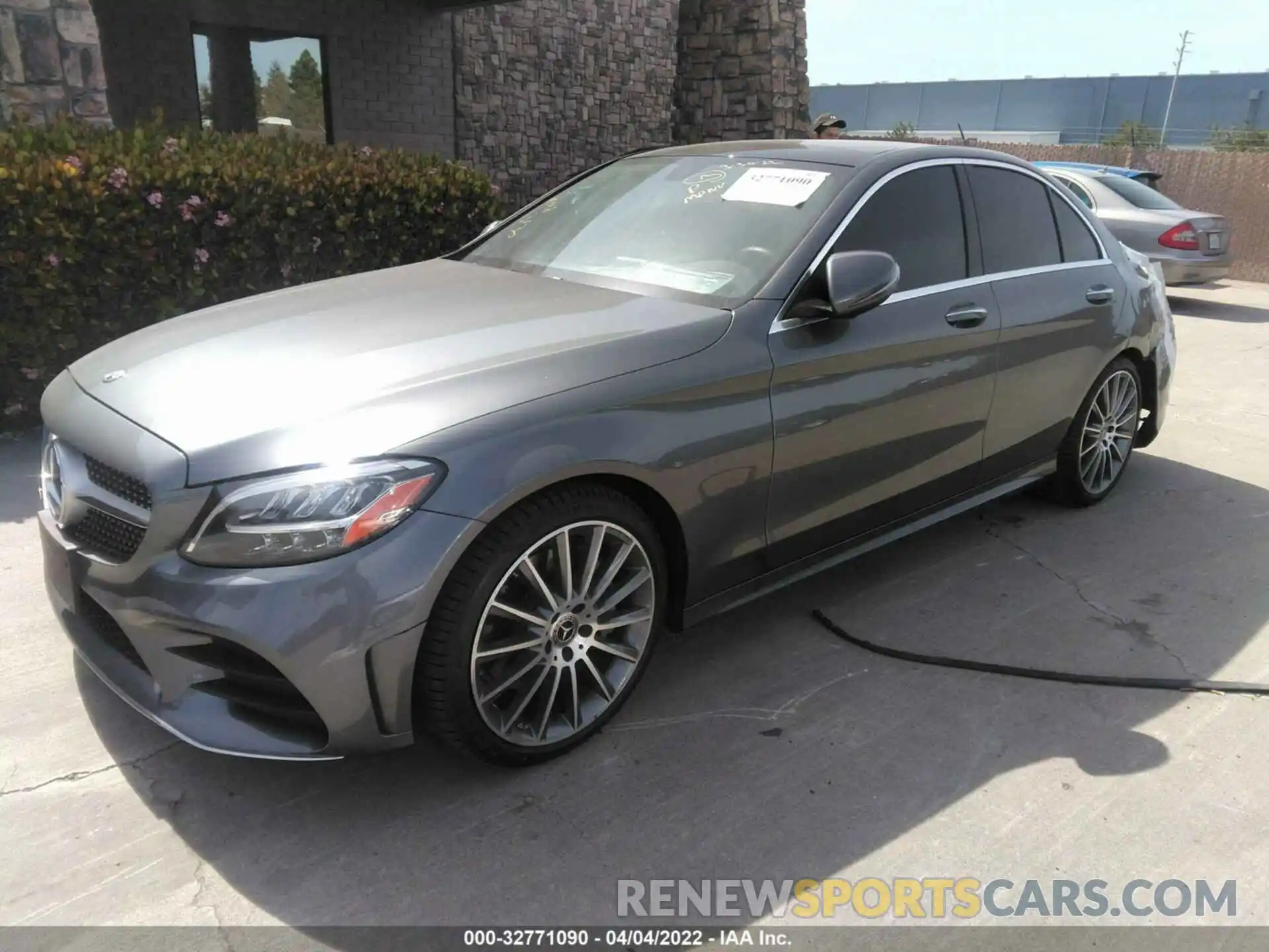 2 Photograph of a damaged car 55SWF8DB8KU314789 MERCEDES-BENZ C-CLASS 2019