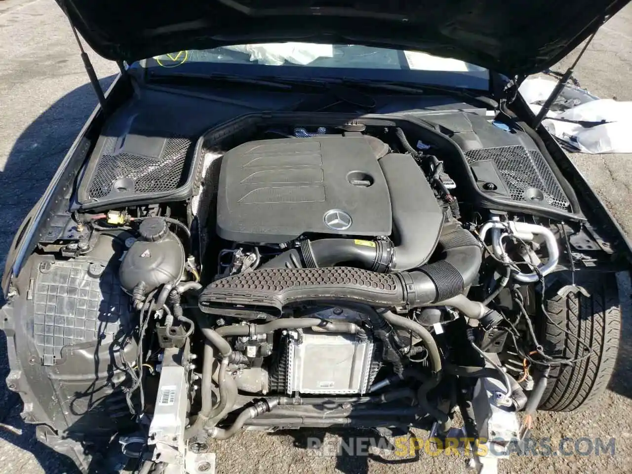 7 Photograph of a damaged car 55SWF8DB8KU316154 MERCEDES-BENZ C-CLASS 2019