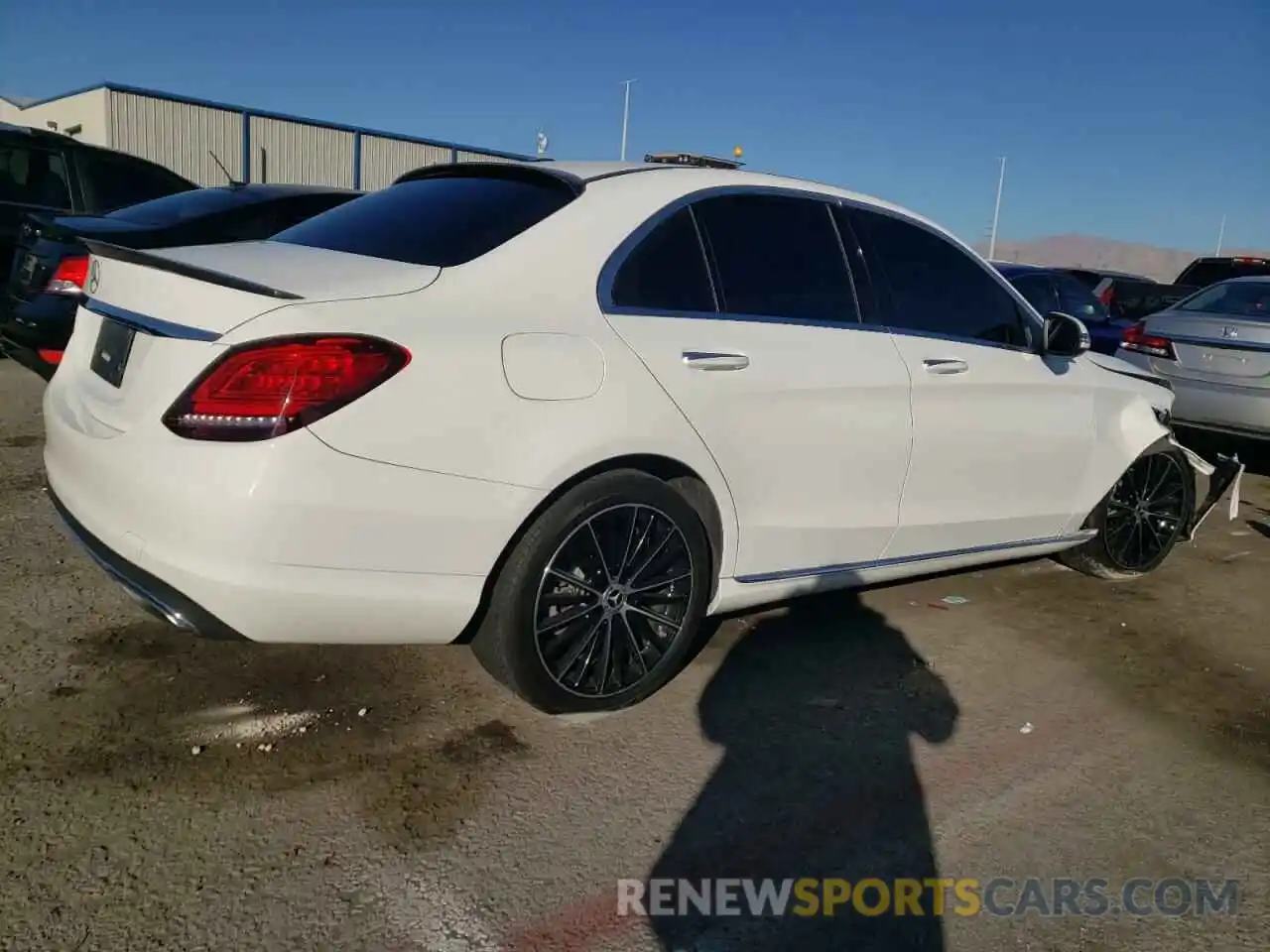 3 Photograph of a damaged car 55SWF8DB8KU321645 MERCEDES-BENZ C-CLASS 2019