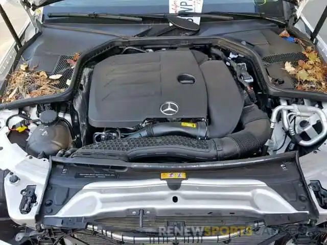 7 Photograph of a damaged car 55SWF8DB9KU283391 MERCEDES-BENZ C CLASS 2019