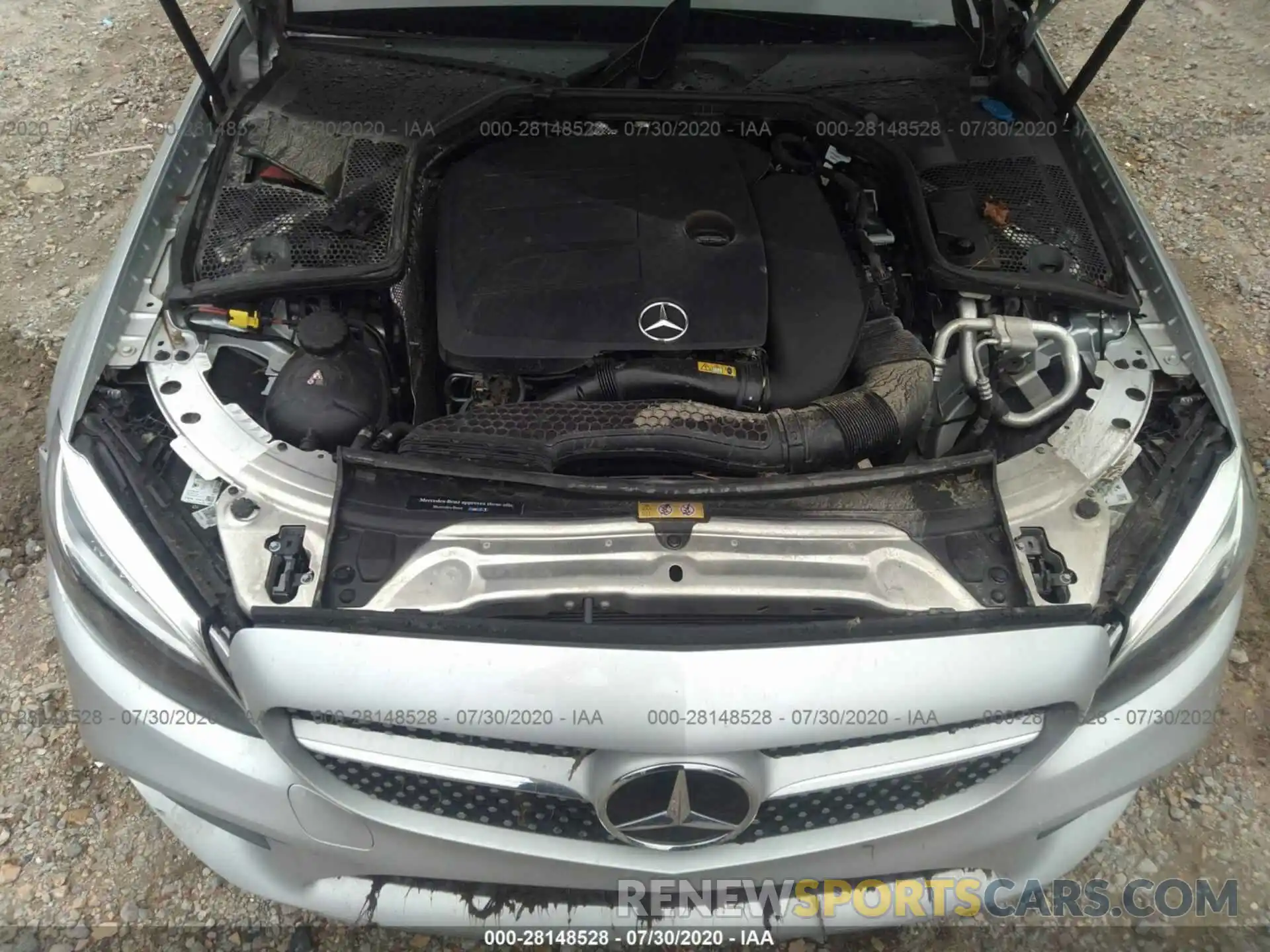 10 Photograph of a damaged car 55SWF8DB9KU283472 MERCEDES-BENZ C-CLASS 2019