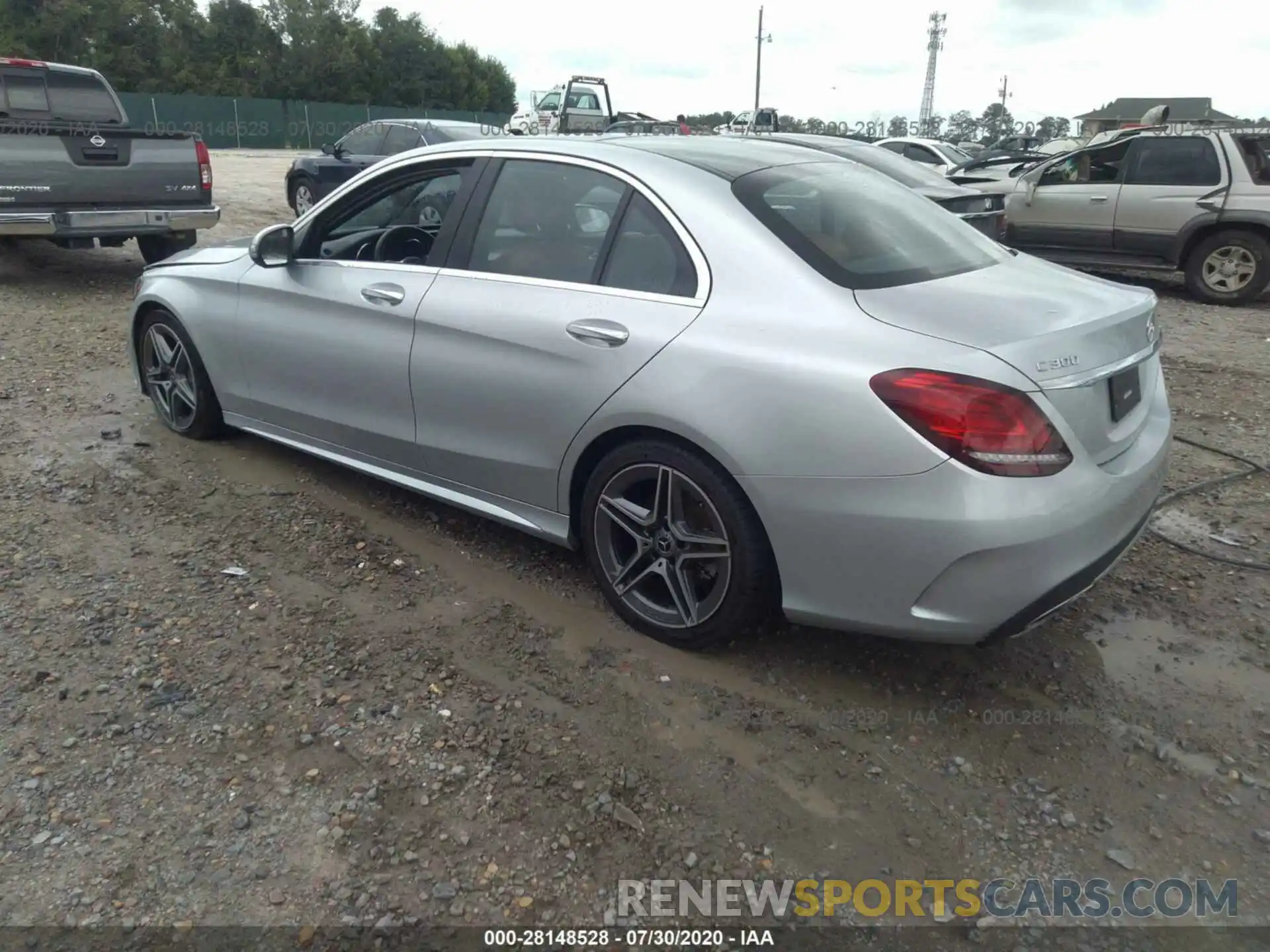 3 Photograph of a damaged car 55SWF8DB9KU283472 MERCEDES-BENZ C-CLASS 2019