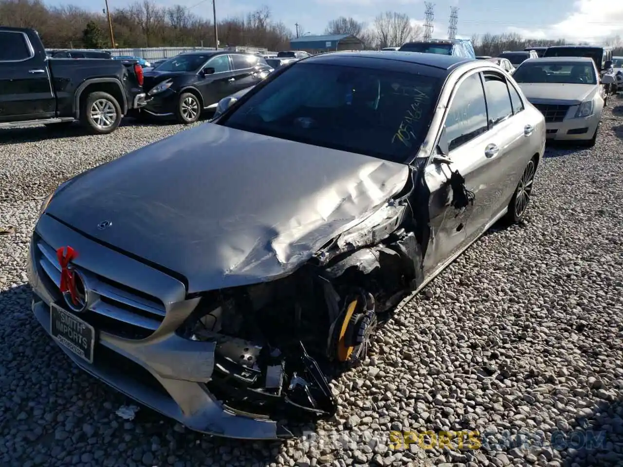 9 Photograph of a damaged car 55SWF8DB9KU283679 MERCEDES-BENZ C-CLASS 2019