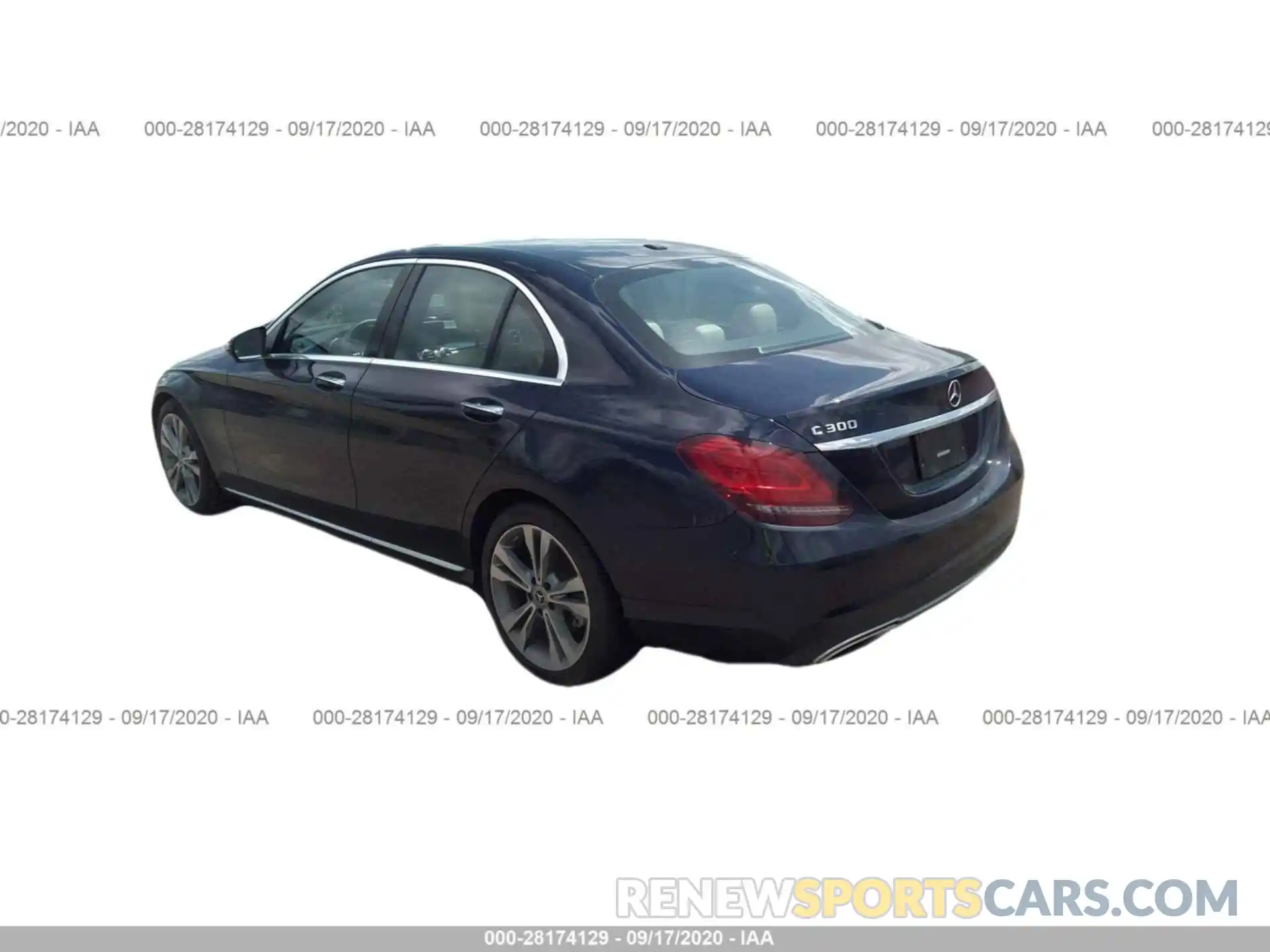 3 Photograph of a damaged car 55SWF8DB9KU286985 MERCEDES-BENZ C-CLASS 2019