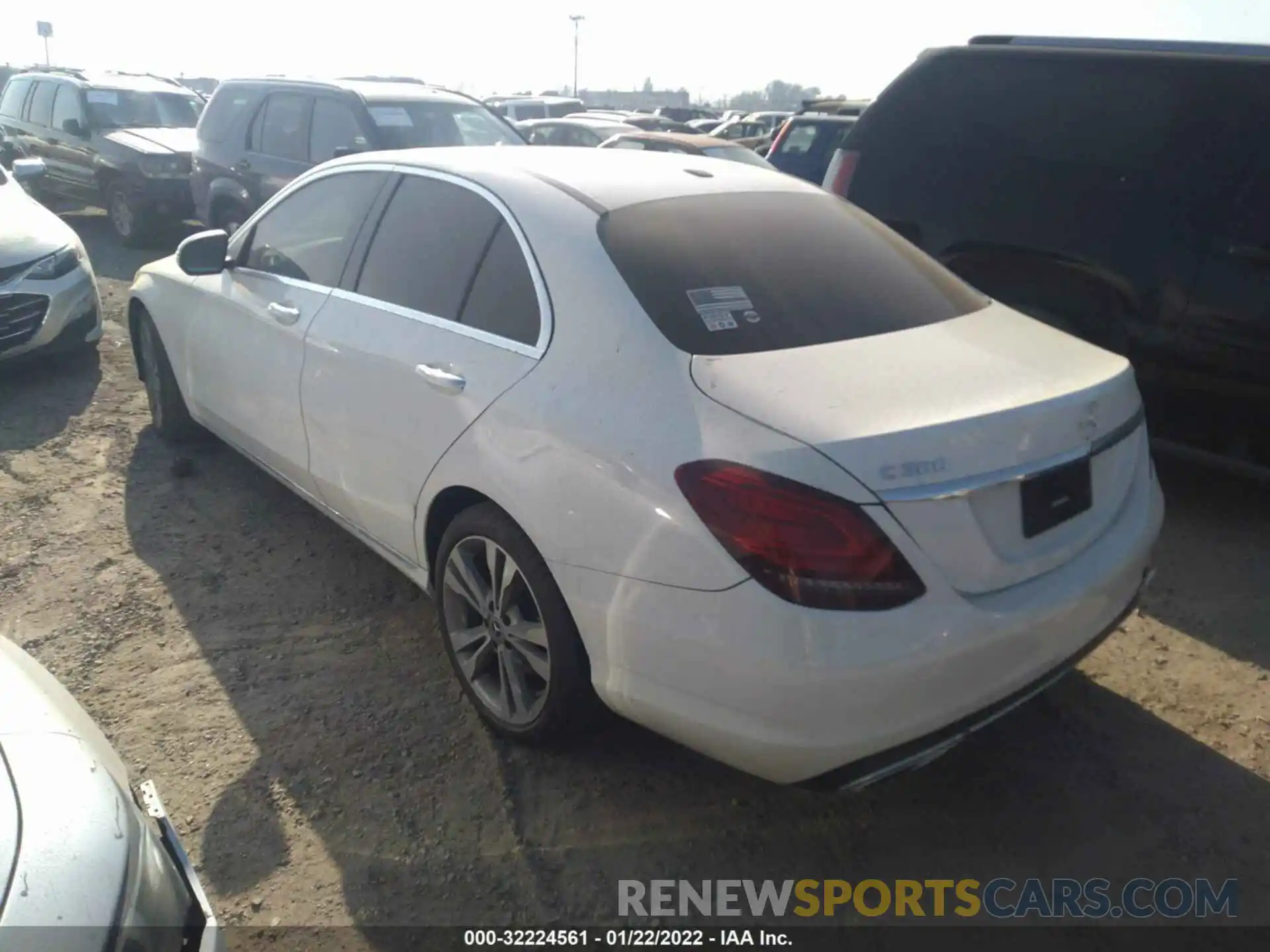 3 Photograph of a damaged car 55SWF8DB9KU288462 MERCEDES-BENZ C-CLASS 2019