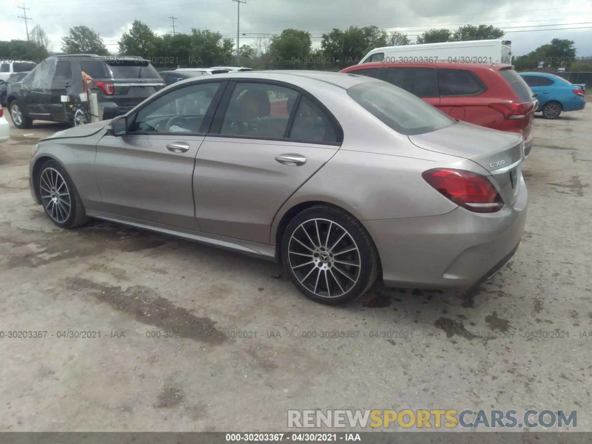 3 Photograph of a damaged car 55SWF8DB9KU294780 MERCEDES-BENZ C-CLASS 2019