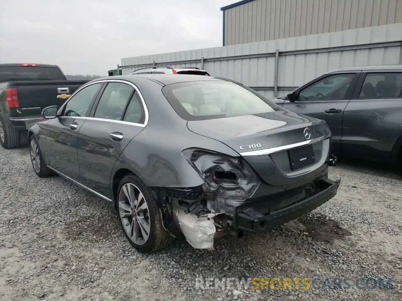 3 Фотография поврежденного автомобиля 55SWF8DB9KU295007 MERCEDES-BENZ C-CLASS 2019