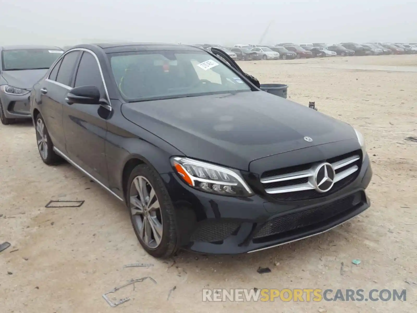 1 Photograph of a damaged car 55SWF8DB9KU295721 MERCEDES-BENZ C CLASS 2019