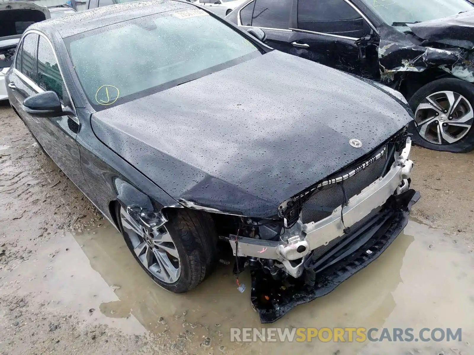 1 Photograph of a damaged car 55SWF8DB9KU296089 MERCEDES-BENZ C CLASS 2019