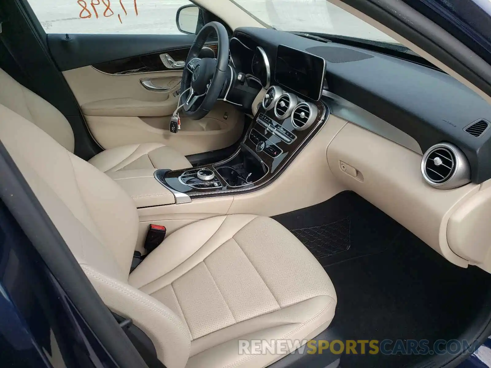 5 Photograph of a damaged car 55SWF8DB9KU297064 MERCEDES-BENZ C-CLASS 2019