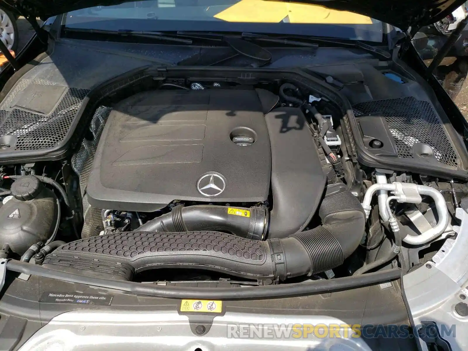 7 Photograph of a damaged car 55SWF8DB9KU297453 MERCEDES-BENZ C CLASS 2019