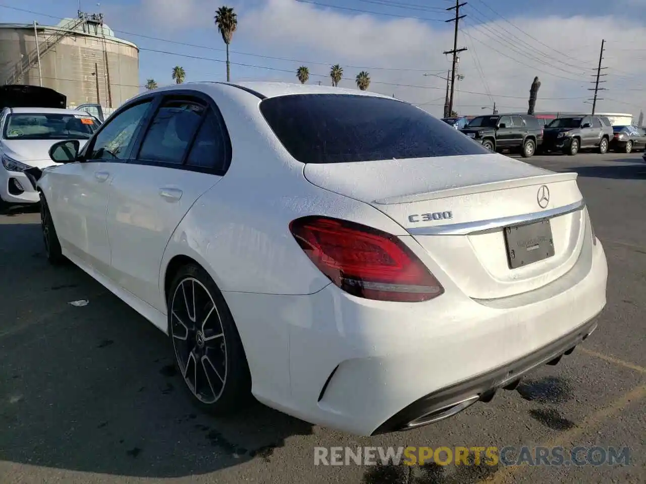 3 Photograph of a damaged car 55SWF8DB9KU298599 MERCEDES-BENZ C-CLASS 2019