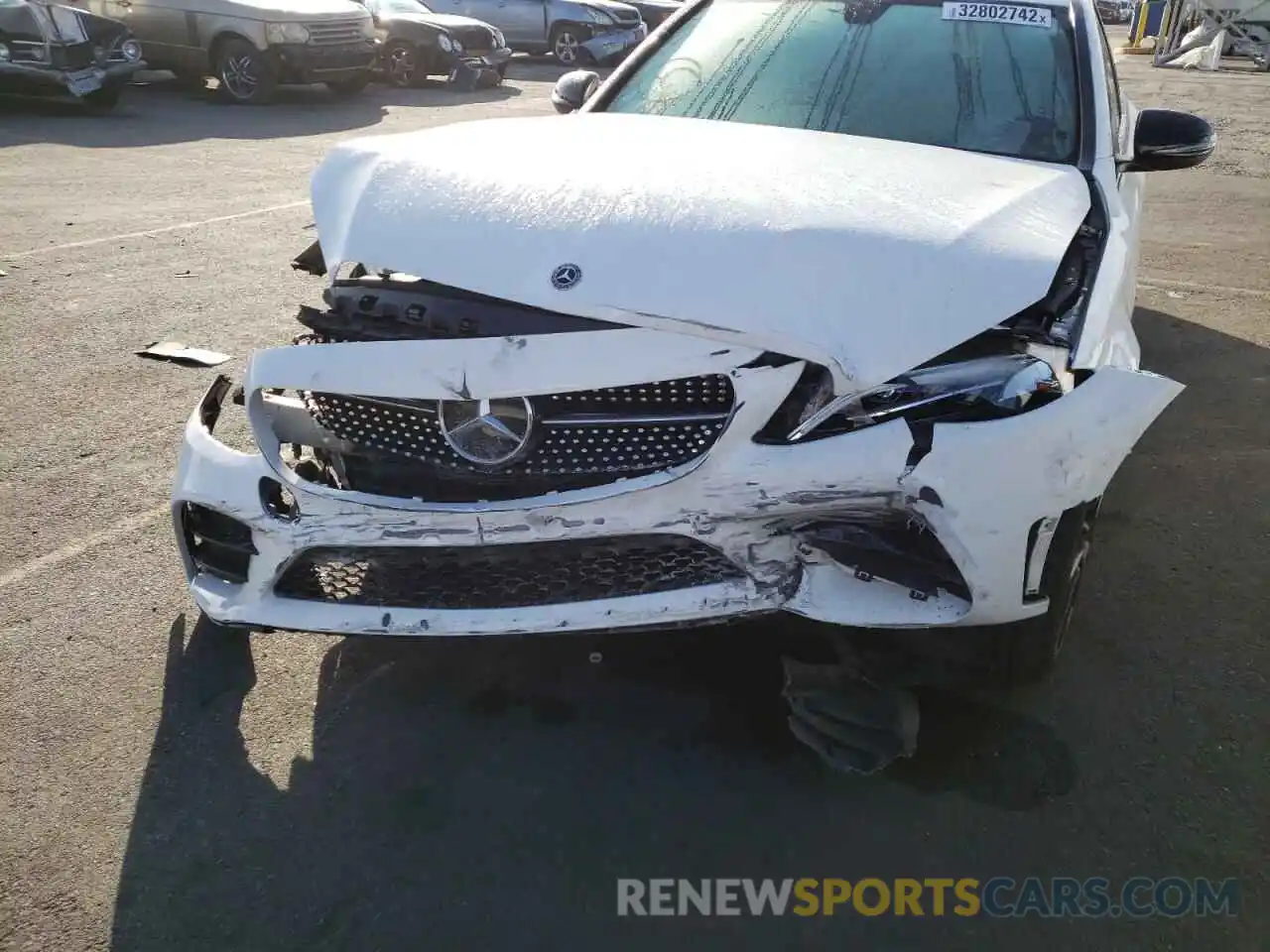 9 Photograph of a damaged car 55SWF8DB9KU298599 MERCEDES-BENZ C-CLASS 2019