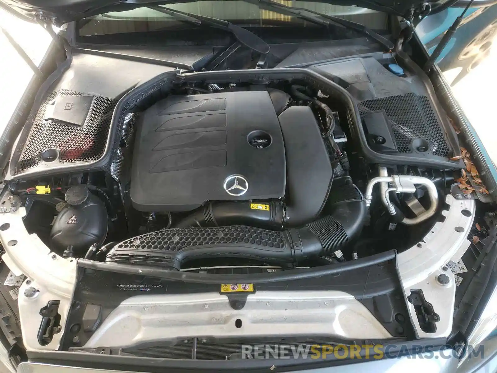 7 Photograph of a damaged car 55SWF8DB9KU302148 MERCEDES-BENZ C CLASS 2019