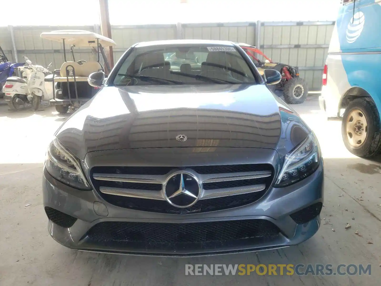 9 Photograph of a damaged car 55SWF8DB9KU302148 MERCEDES-BENZ C CLASS 2019