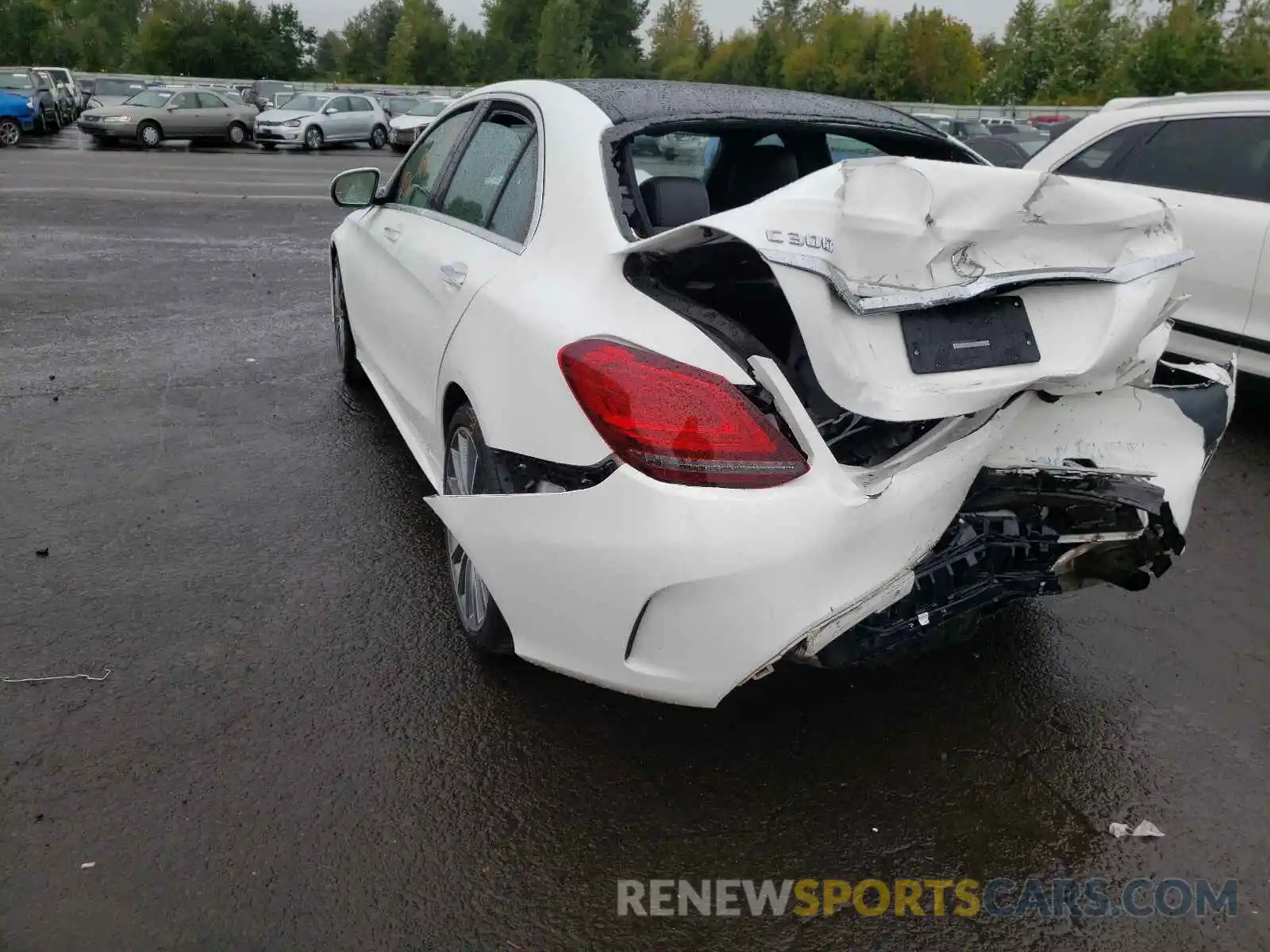 3 Photograph of a damaged car 55SWF8DB9KU302196 MERCEDES-BENZ C-CLASS 2019