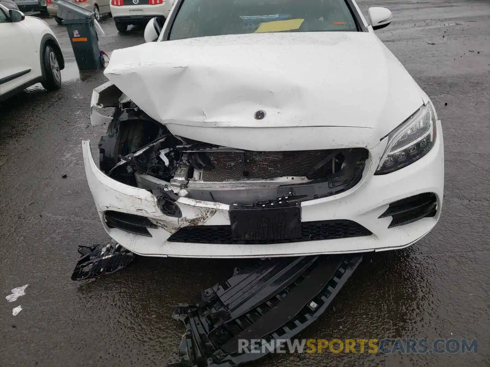 7 Photograph of a damaged car 55SWF8DB9KU302196 MERCEDES-BENZ C-CLASS 2019